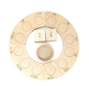 Grapat- Perpetual Wood Calendar (English)