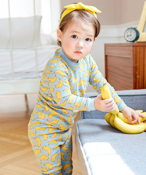 Sweet Banana Blue PJ's: 10Y