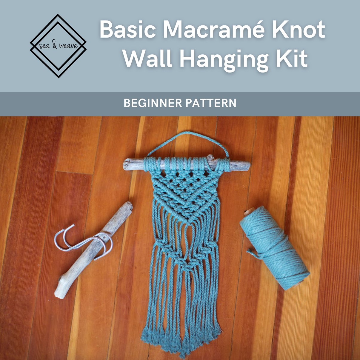 Sea and Weave Macramé set