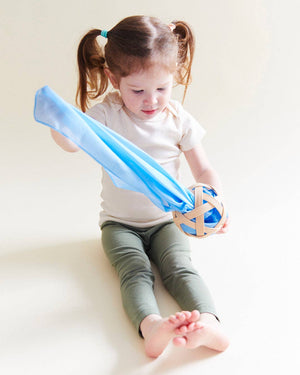 Mini Playsilks : Turquoise