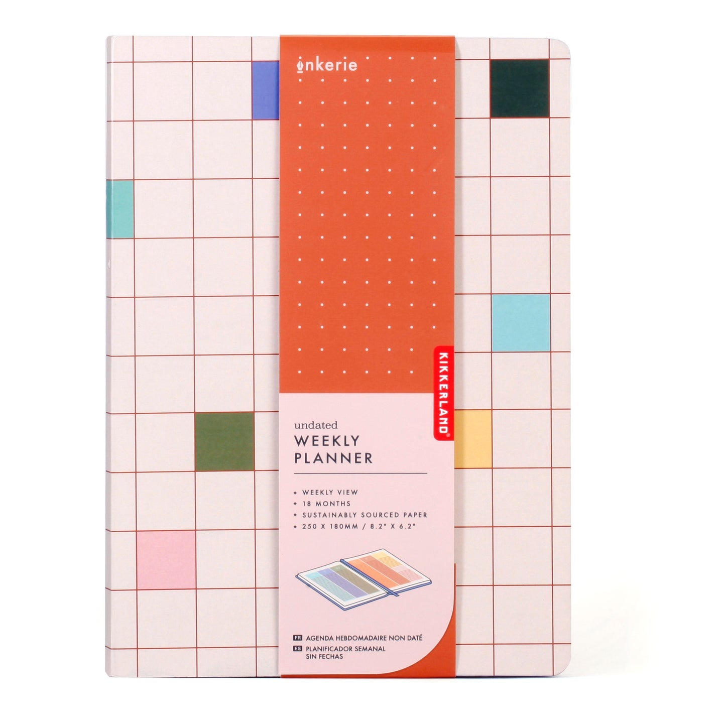 Weekly Planner-  Undated
