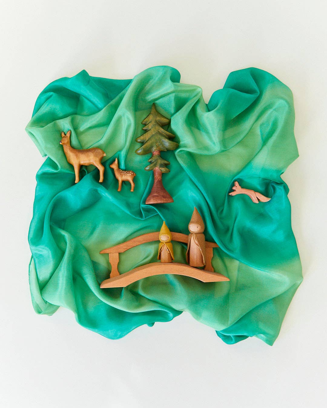 Large Earth Playsilks - : Fire