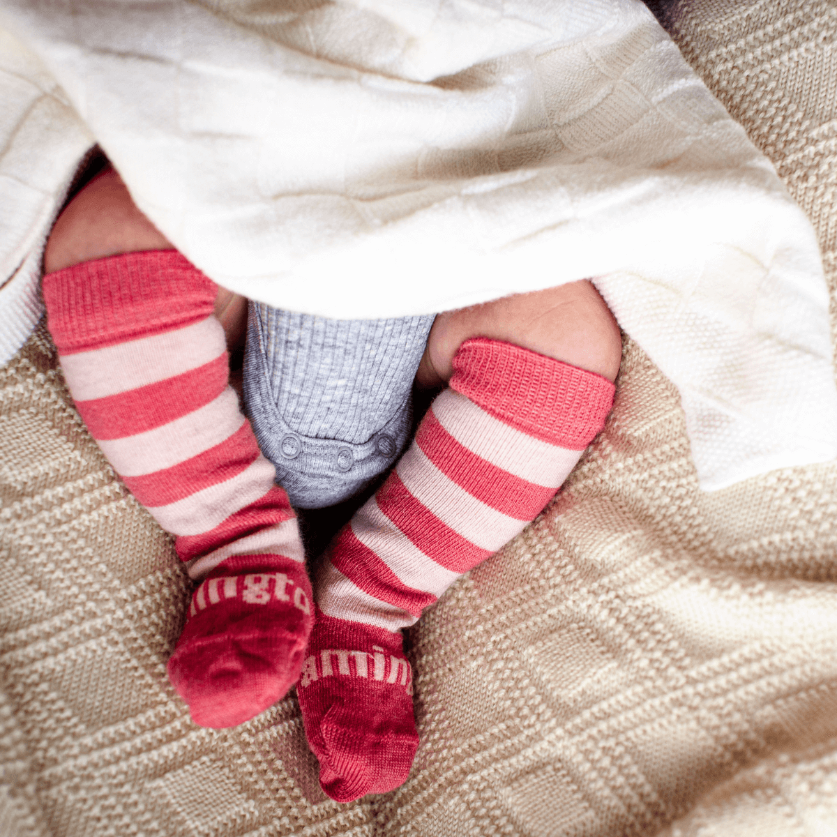 Lamington Child Knee High Socks-Grace