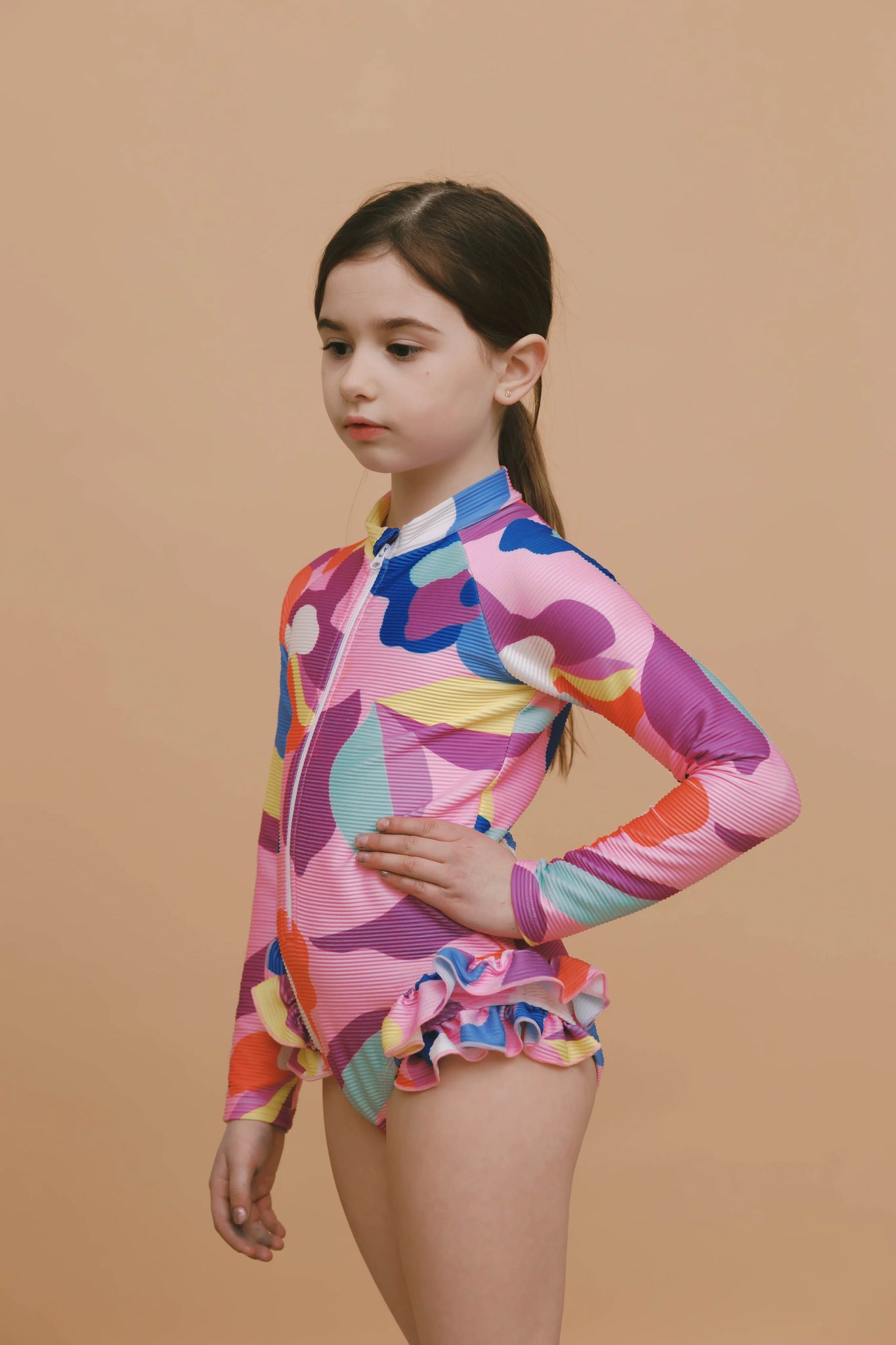 Honeysuckle - Ruffle Rashguard