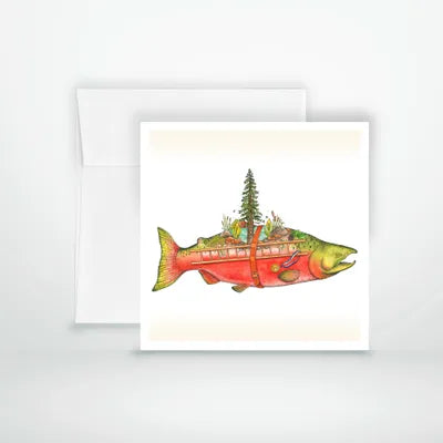 Nicola North Art Greeting Cards - New Print